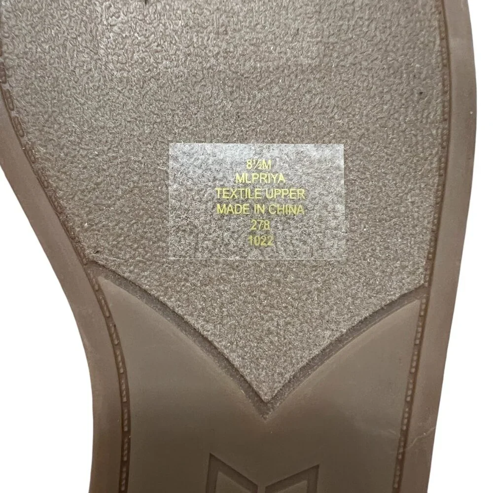 NWOT Marc Fisher Priya Women's Platform Slides in Medium Pink size 8.5 - Picture 8 of 9
